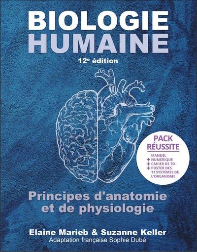 Coffret Biologie Humaine + Cahier TD + Poster, Elaine N. Marieb, 2022 ...